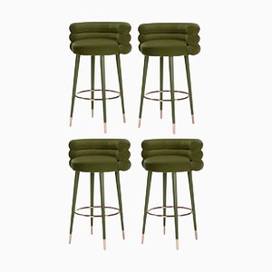 Tabourets de Bar Marshmallow par Royal Stranger, Set de 4