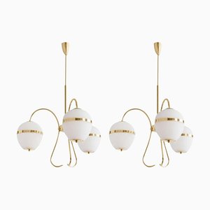 China 02 Triple Chandelier by Magic Circus Editions, Set of 2