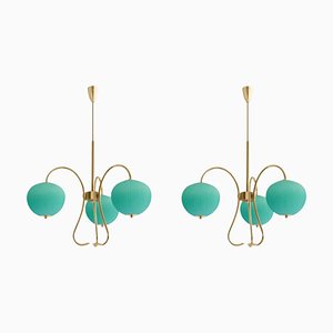China 03 Triple Chandelier by Magic Circus Editions, Set of 2