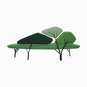 Green Borghese Sofa by Noé Duchaufour Lawrance