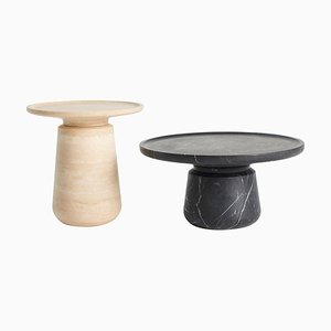 Marble Altana Side Tables by Ivan Colominas, Set of 2