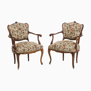 Twins Armchairs Armlehnstühle von Yukiko Nagai, 2er Set