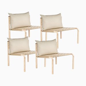 Kaski Lounge Chairs by Made by Choice, Set of 4
