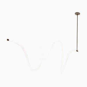 Lámpara flexible de tela de Morghen Studio