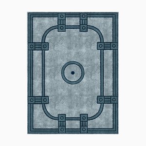 Tapis Where Bleu par Paolo Stella