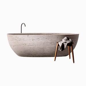 Large Stone Bathtub by Studio Loho