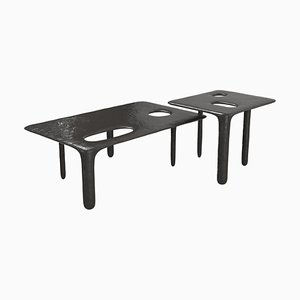 Tables Basses Oasi V1 et V2 par Édition Limitée, Set de 2