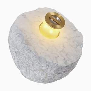Kinetische Lampe aus Stein von Jan Garncarek