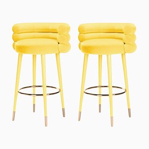 Tabourets de Bar Marshmallow par Royal Stranger, Set de 2