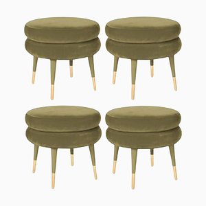 Tabourets Marshmallow par Royal Stranger, Set de 4