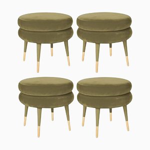 Tabourets Marshmallow par Royal Stranger, Set de 4