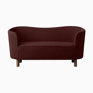 Raf Simons Vidar 3 Mingle Sofa in Kastanienbraun & Räuchereiche von Lassen