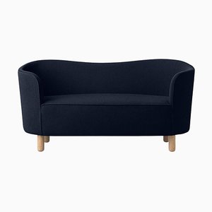 Blue and Natural Oak Raf Simons Vidar 3 Mingle Sofa by Lassen