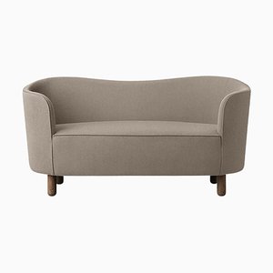 Raf Simons Vidar 3 Mingle Sofa in Beige & Räuchereiche von Lassen