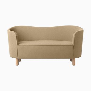 Raf Simons Vidar 3 Mingle Sofa in Sand und Eiche natur von Lassen