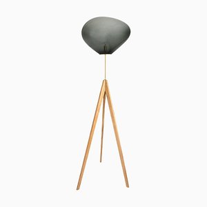 Lampadaire Stati X Fumée Argenté par Eloa