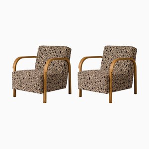 Arch Jennifer Shorto / Kongaline & Seafoam Lounge Chairs by Mazo Design, Set of 2