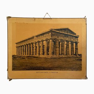 Neptunestempel à Paestum, 1895, phototypie
