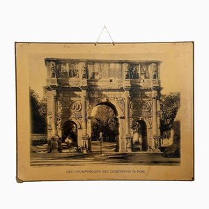The Triumphbogen of the Constantin in Rome, 1897, Collotype Print