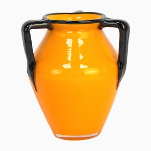 Art Deco Tango Vase in Glass by Michael Powolny for Loetz