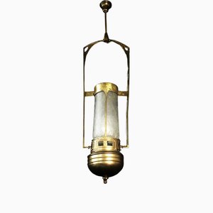 Jugendstil Deckenlampe, Wien, 1900er