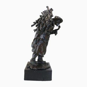 Roberto Negri, Figurine, 1800s, Bronze