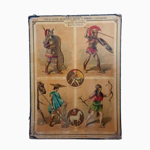 Collotype Print Soldiers, 1895, Pigment Print & Silver Gelatin Print & Paper