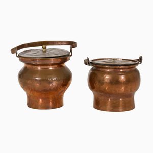 Copper Holders, 1750s, Set of 2