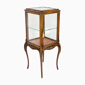 19th Century Square Ormolu Mounted Display Cabinet