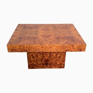 Burl Wood Coffee Table from Roche Bobois, 1980s