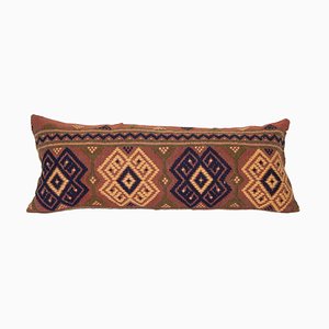 Turkish Organic Embroidered Pattern Cushion Cover, 2010s