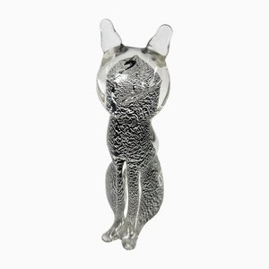 Glass Cat by Vincenzo Nason for Murano, 1960s