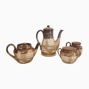Tea Service from Doulton, 1890, Set of 4