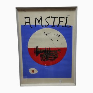 Gennaro Picinni, Litography Proof of Author, Amstel, Italie, 1969, Papier