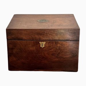 Victorian Rosewood Stationary Box, 1880s