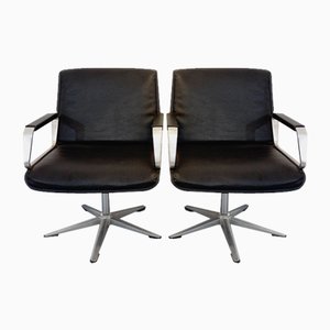 Set of Vintage Office Armchairs from Wilkhahn, 1970s