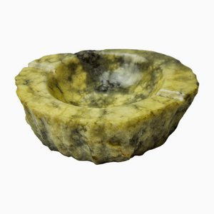 Yellow Alabaster Ashtray attributed to Romano Bianchi, Italy, 1970s