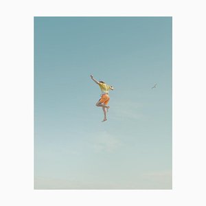 Into the Sky 6, Andy Lo Pò, Summer, Skyscapes, Portrait Photography, Swimming, 2022