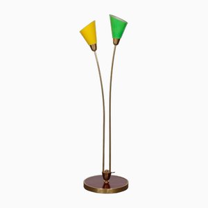 Vintage Metal Floor Lamp, Former Czechoslovakia, 1960s