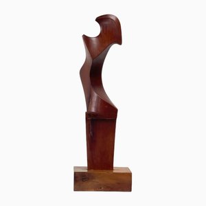 Wooden Sculpture by Giuseppe Carli, 1960s