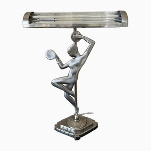 Lámparas de mesa Art Déco, 1930. Juego de 2