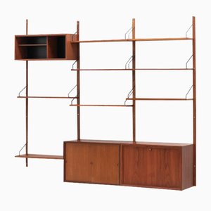 Wall Unit in Teak Wood by Poul Cadovius, Denmark, 1950s, Set of 3