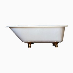 Iron Bathtub with Golden Legs