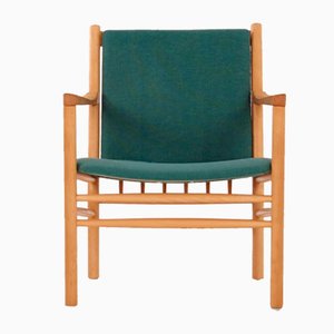 Fauteuil en Hêtre par Erik Ole Jørgensen, Danemark, 1970s