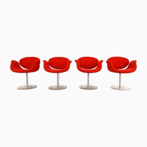 Small Tulip Chairs by Pierre Paulin for Artifort, 1990s, Set of 4