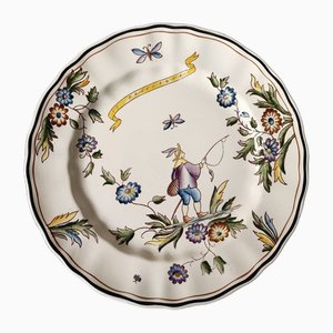 Piatto in ceramica di Ermione S. Cristoforo Italia
