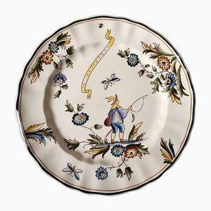 Ceramic Dish from Ermione S. Cristoforo Italia for Gio Ponti