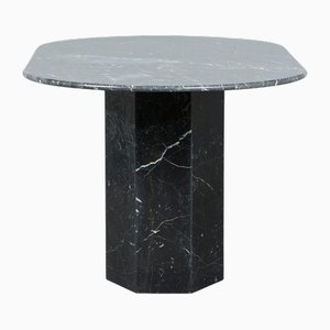 Table Basse Nero Marquina en Marbre, 1970s