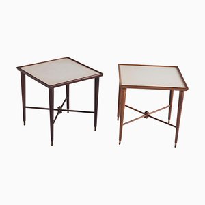 Mid-Century Modern Side Tables attributed to Móveis Cavallaro, Brazil, 1960s, Set of 2