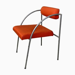 Vienna Chair aus Metall und Baumwolle, Rodney Kinsman für Bieffeplast zugeschrieben, 1980er
